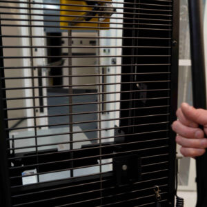 DataLift F Pro - best visibility to move forward so expensive equipment and racks will not be damaged when moving the lift and server equipment.