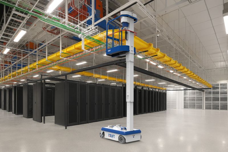 X510 People Lifter for Data Centre Environments – When You Need Extra Working Height